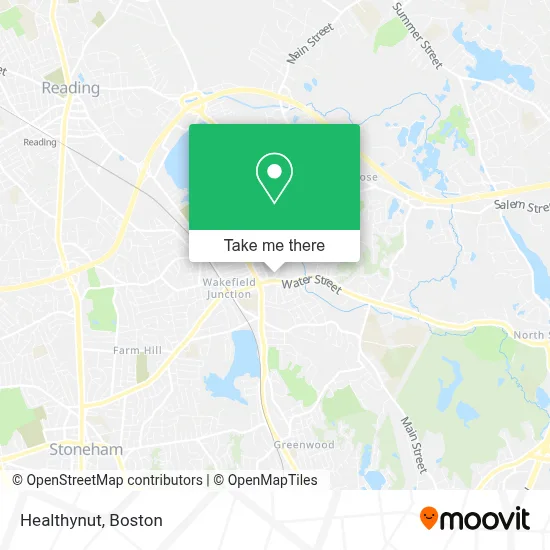 Healthynut map