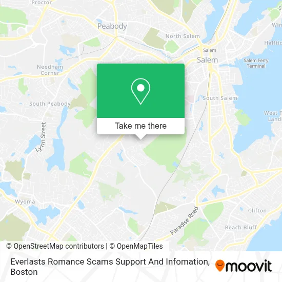 Everlasts Romance Scams Support And Infomation map