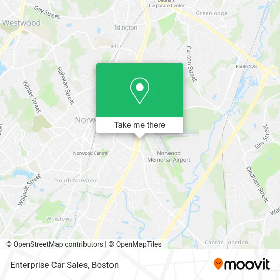Enterprise Car Sales map