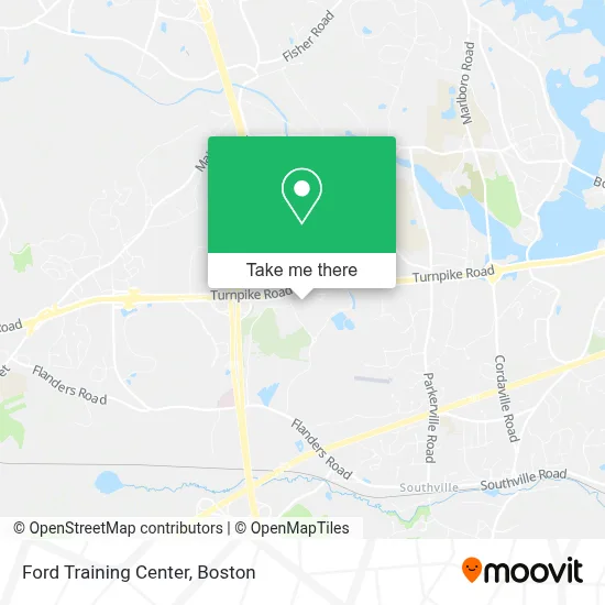 Ford Training Center map