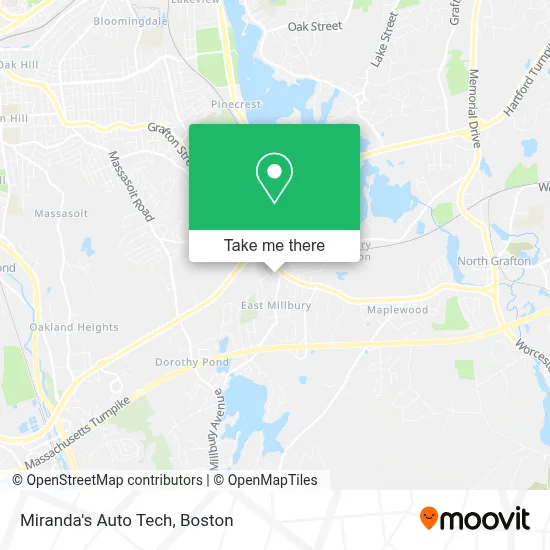 Miranda's Auto Tech map
