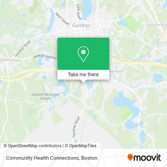 Community Health Connections map