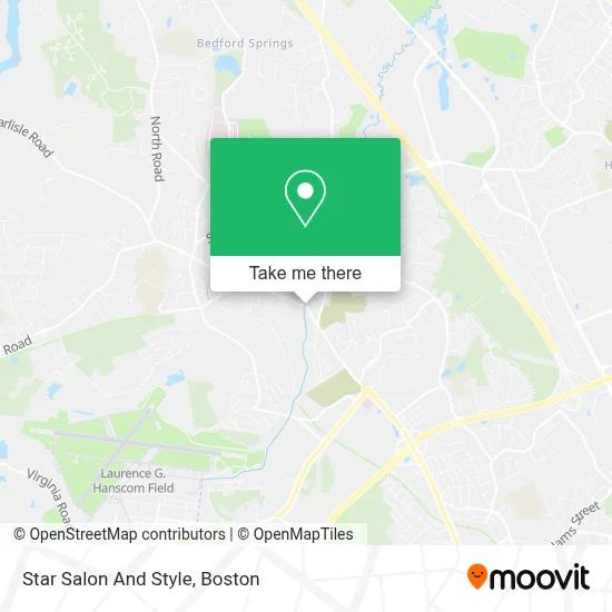 Star Salon And Style map