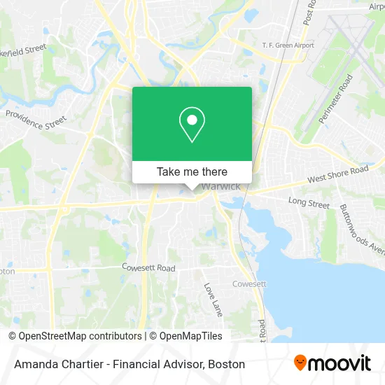Amanda Chartier - Financial Advisor map