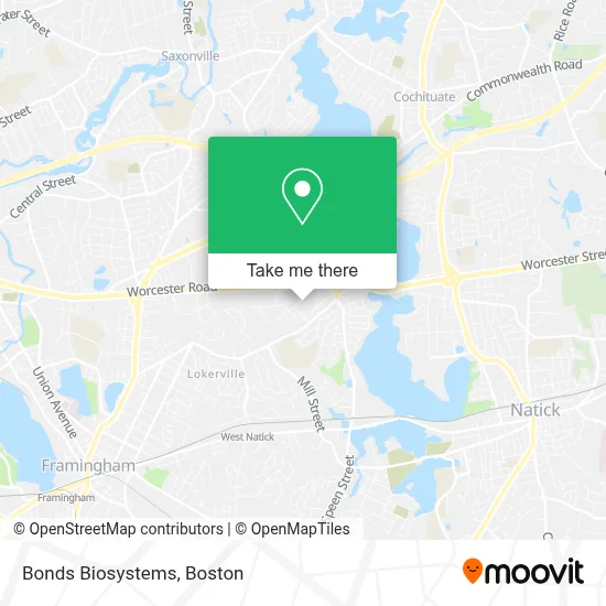 Bonds Biosystems map