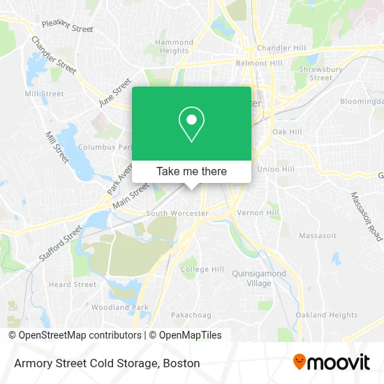 Armory Street Cold Storage map