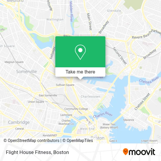 Flight House Fitness map