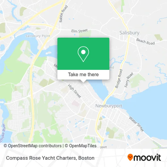 Compass Rose Yacht Charters map