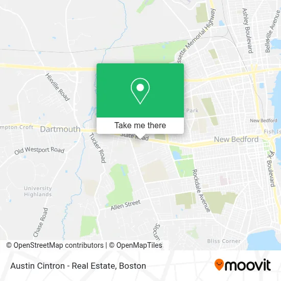 Austin Cintron - Real Estate map