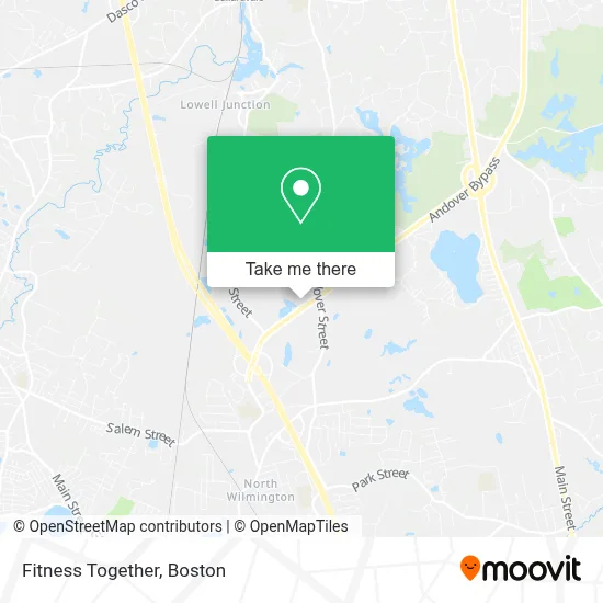 Fitness Together map