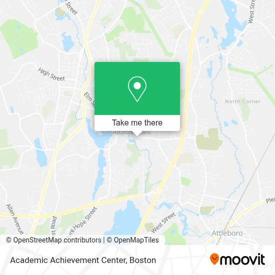 Academic Achievement Center map
