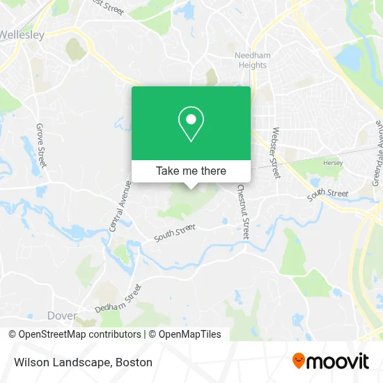 Wilson Landscape map