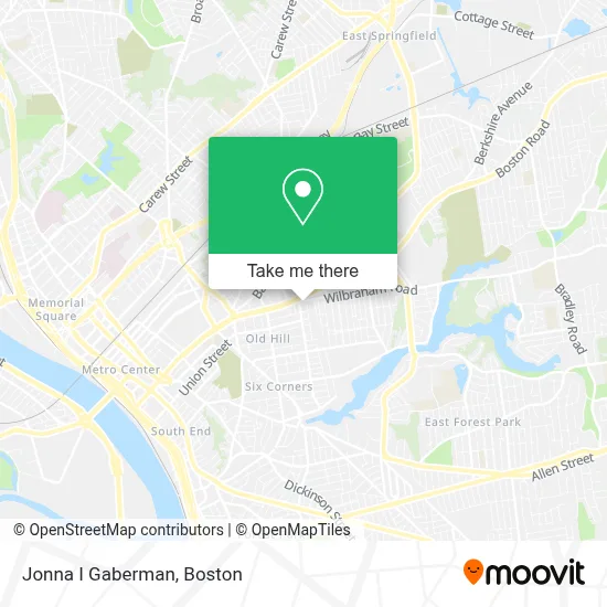 Jonna I Gaberman map