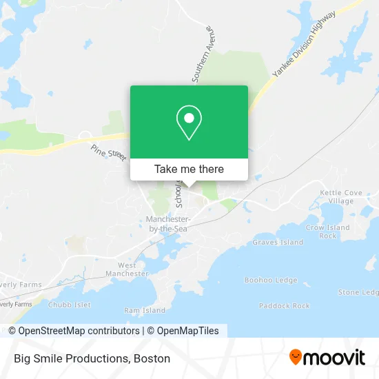 Big Smile Productions map