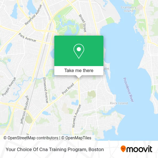 Your Choice Of Cna Training Program map