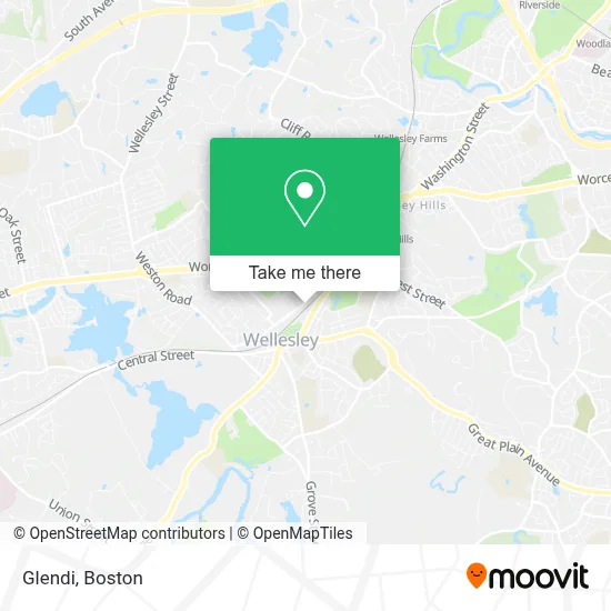Glendi map
