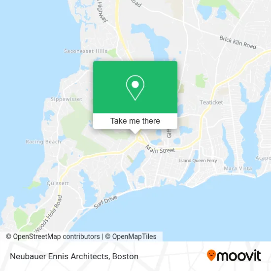 Neubauer Ennis Architects map