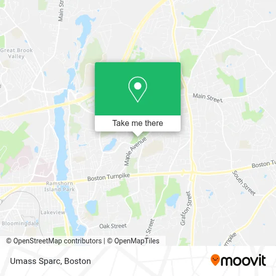 Umass Sparc map