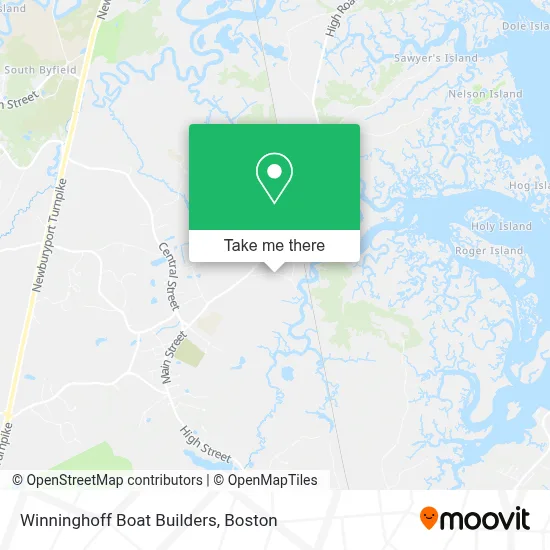 Winninghoff Boat Builders map