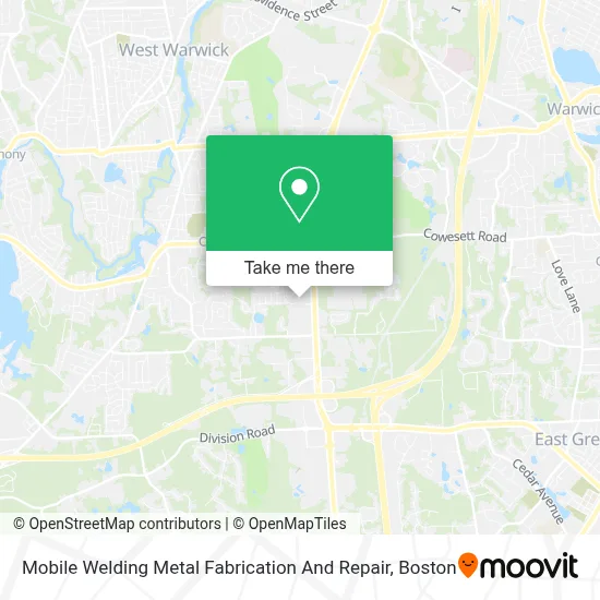 Mobile Welding Metal Fabrication And Repair map