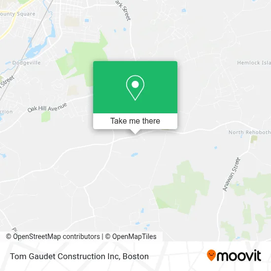 Tom Gaudet Construction Inc map