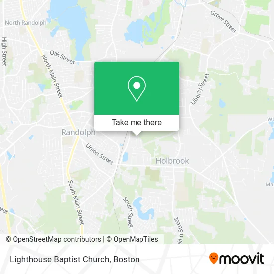 Lighthouse Baptist Church map