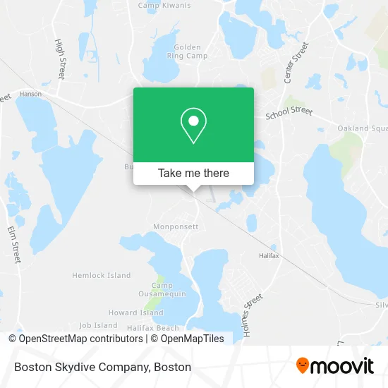 Boston Skydive Company map