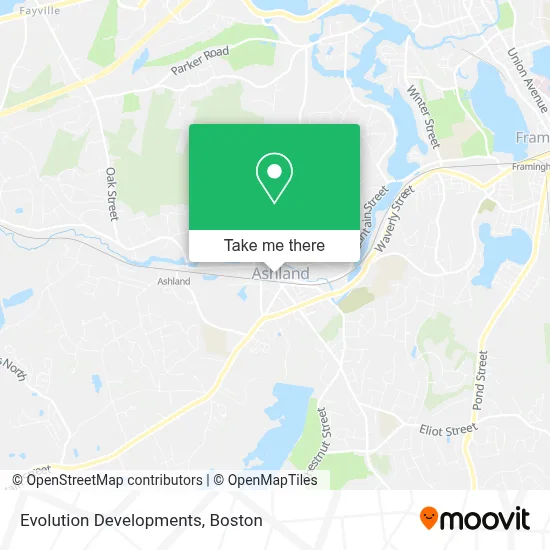 Evolution Developments map