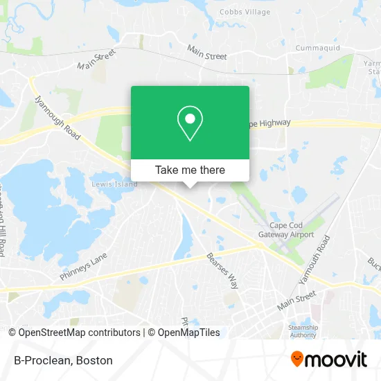B-Proclean map