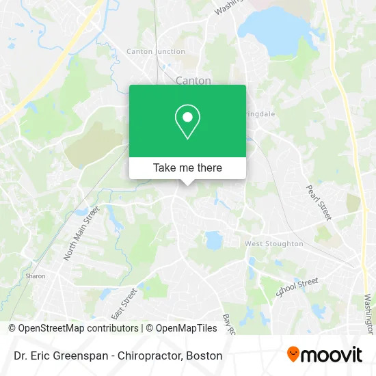Dr. Eric Greenspan - Chiropractor map