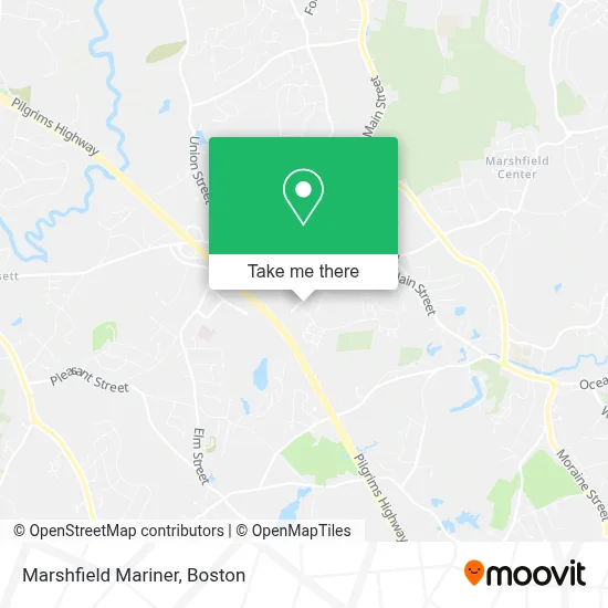 Marshfield Mariner map