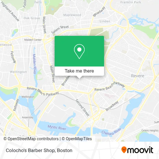Colocho's Barber Shop map