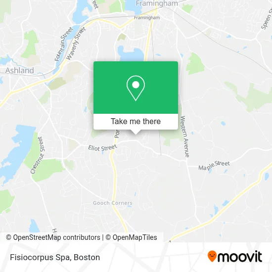 Fisiocorpus Spa map