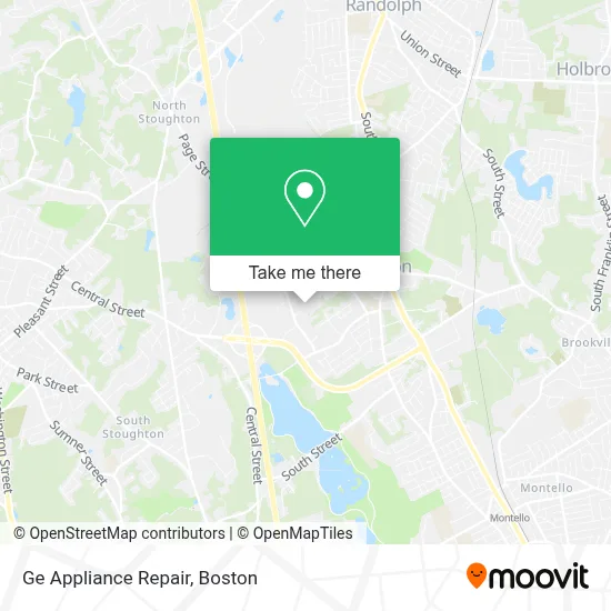 Ge Appliance Repair map