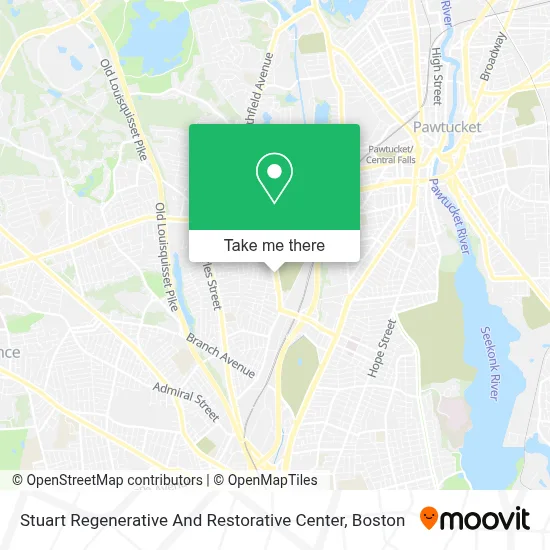 Stuart Regenerative And Restorative Center map