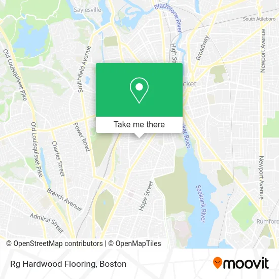 Rg Hardwood Flooring map