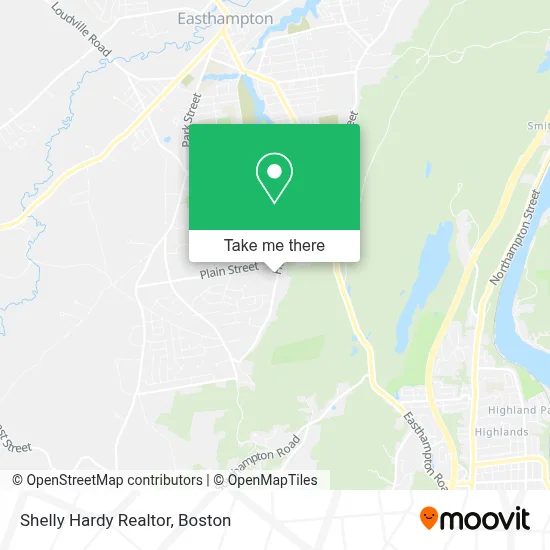 Shelly Hardy Realtor map