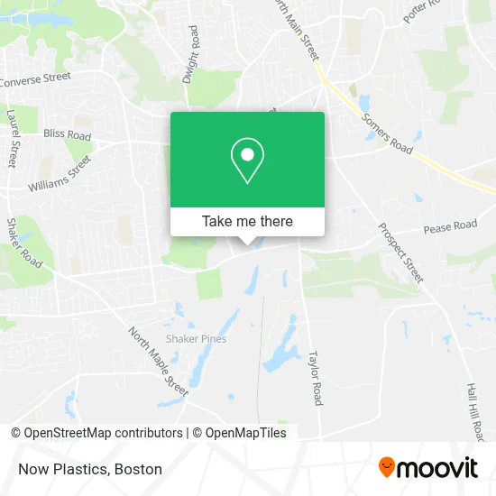 Now Plastics map
