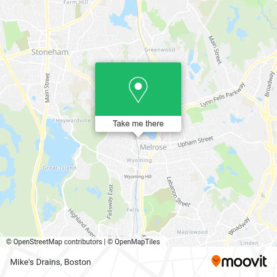 Mike's Drains map