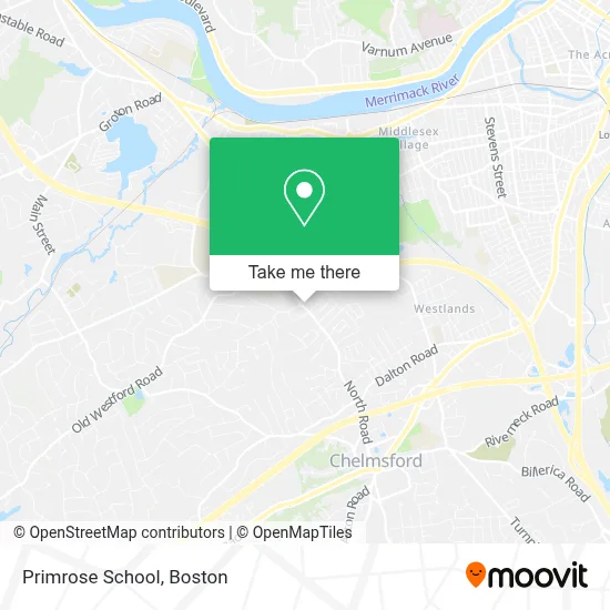Primrose School map