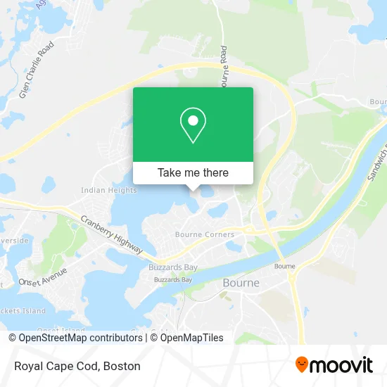 Royal Cape Cod map