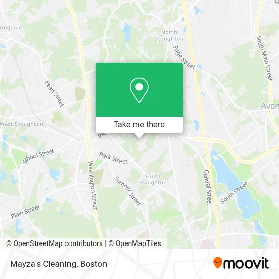 Mayza's Cleaning map