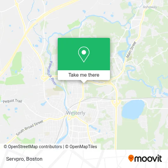 Servpro map