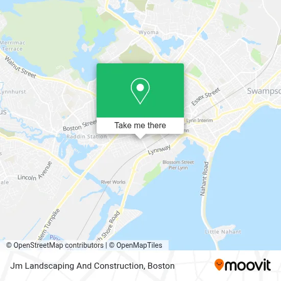 Jm Landscaping And Construction map