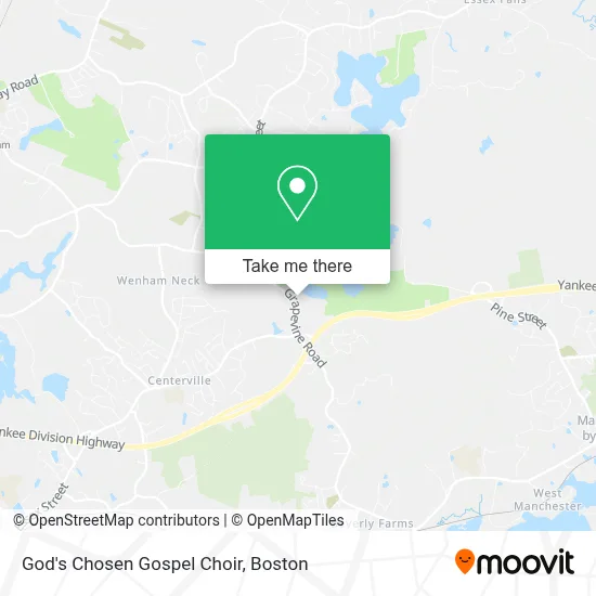 God's Chosen Gospel Choir map