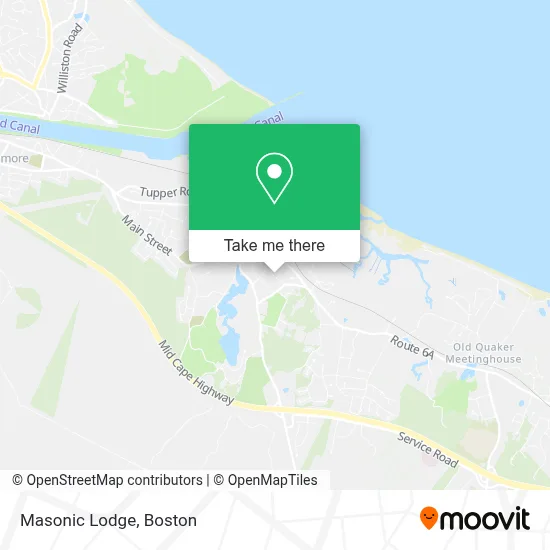Masonic Lodge map