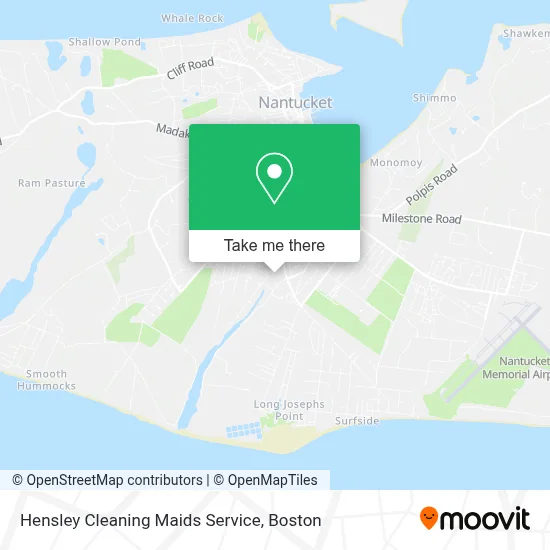 Hensley Cleaning Maids Service map