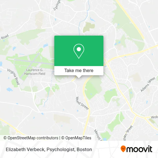 Elizabeth Verbeck, Psychologist map