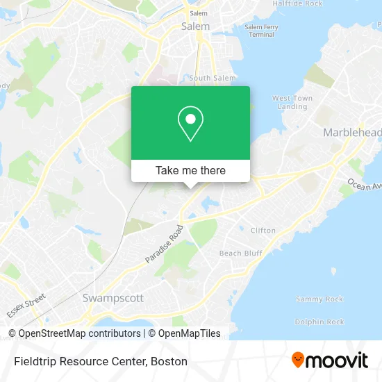 Fieldtrip Resource Center map