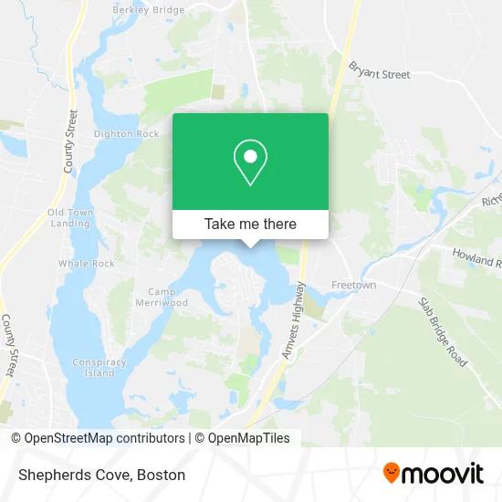 Shepherds Cove map